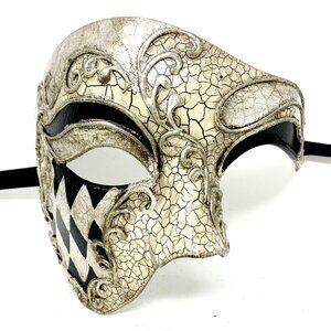 Men Costume Phantom of The Opera Mask Masquerade Party Masks